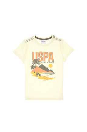 تیشرت زرد بچه گانه رگولار U.S. Polo Assn. - کد 929820933
