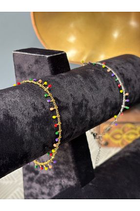 دستبند استیل (فولاد) زرد زنانه استیل (فولاد) HK JEWELRY - کد 929845218