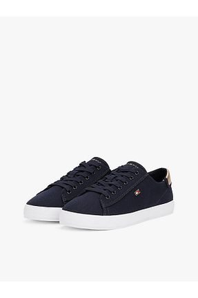 کفش اسنیکر آبی زنانه بند دار Tommy Hilfiger - کد 901396152