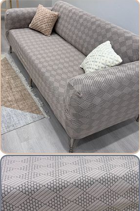 کاور مبل بژ uzhanem - کد 899286146