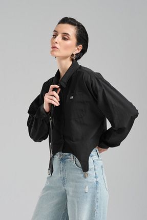 پیراهن مشکی زنانه رگولار tw3 - کد 929849904