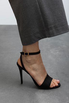 کفش استایلیتو مشکی پاشنه نازک wolk shoes - کد 929869243