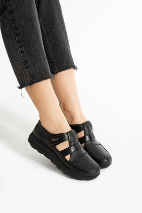 کفش کژوال مشکی زنانه پاشنه کوتاه (1 - 4 سانتی متر) Getcho - کد 929875070
