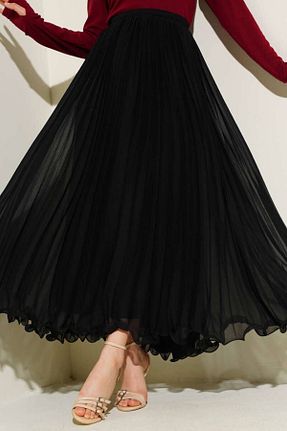دامن مشکی زنانه ساده TrendParis - کد 929885522