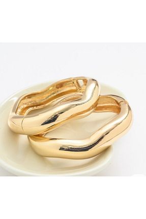 دستبند استیل (فولاد) زرد زنانه استیل (فولاد) Ervalina - کد 929912346
