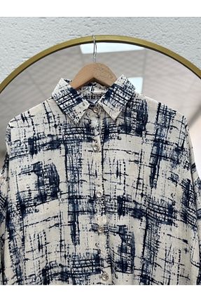 پیراهن حجاب سرمه ای رگولار Ebrar Store - کد 929891498