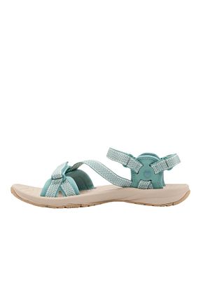صندل فیروزه ای زنانه پاشنه تخت Jack Wolfskin - کد 924177263