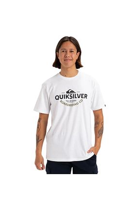 تیشرت اسپرت سفید مردانه رگولار Quiksilver - کد 929893216