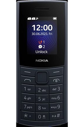 تلفن همراه دکمه ای مشکی Nokia - کد 901864533