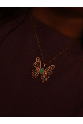 گردنبند جواهر زنانه روکش طلا Reorah Collection - کد 335936518