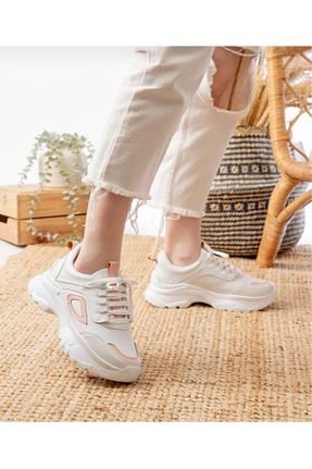کفش اسنیکر رنگی زنانه بند دار MODA27 - کد 929919944