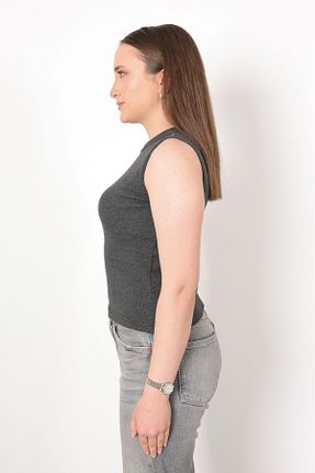 بلوز مشکی زنانه ساده Linvey - کد 929911716