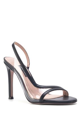 کفش پاشنه بلند کلاسیک مشکی زنانه چرم مصنوعی Nine West - کد 747497380