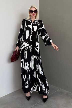 لباس مشکی زنانه بافتنی Madmext - کد 928039549