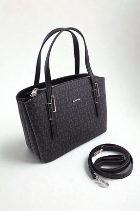 کیف دوشی مشکی زنانه چرم مصنوعی Just Polo - کد 338622340