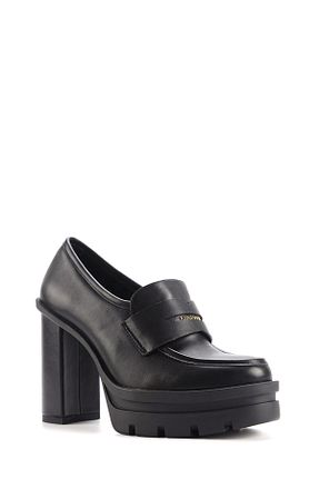 کفش لوفر مشکی زنانه چرم مصنوعی Nine West - کد 852492286