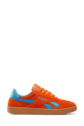 کفش اسنیکر نارنجی زنانه چرم اصل Reebok - کد 926535754