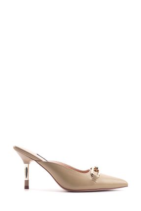 دمپائی قهوه ای زنانه چرم مصنوعی Nine West - کد 834127837