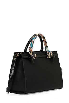کیف دوشی مشکی زنانه پلی استر Nine West - کد 896701704