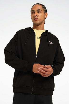 سوئیشرت مشکی مردانه ساده Reebok - کد 922648891