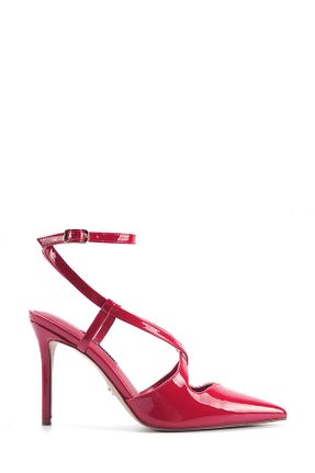کفش پاشنه بلند کلاسیک قرمز زنانه چرم مصنوعی Nine West - کد 917777637