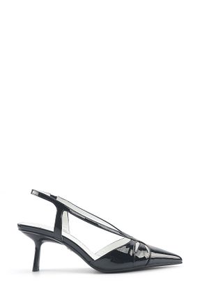 کفش پاشنه بلند کلاسیک مشکی زنانه چرم مصنوعی Nine West - کد 904262682