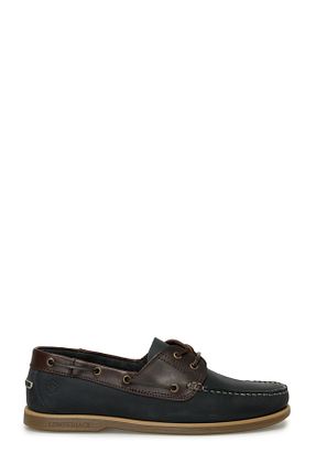 کفش کلاسیک سرمه ای مردانه چرم خالص Lumberjack - کد 815486434