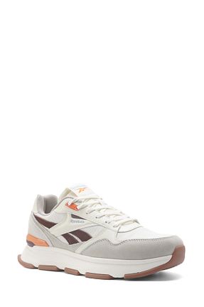 کفش اسنیکر بژ مردانه بند دار Reebok - کد 903154700