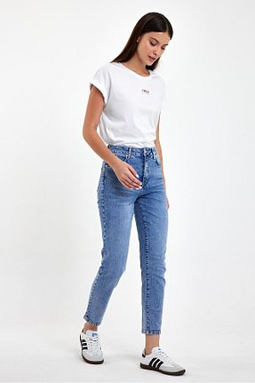 شلوار جین آبی زنانه پاچه تنگ VENA - کد 841757645