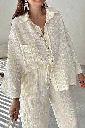 ست بالاتنه و پائین تنه زنانه بافتنی Suzi - کد 921631874