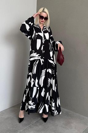 لباس مشکی زنانه بافتنی Madmext - کد 928039549