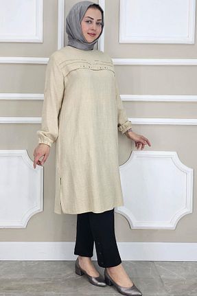 تونیک حجاب طوسی زنانه بافتنی PYS - کد 929930532