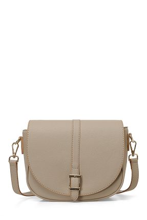 کیف دوشی قهوه ای زنانه چرم مصنوعی Nine West - کد 846331158
