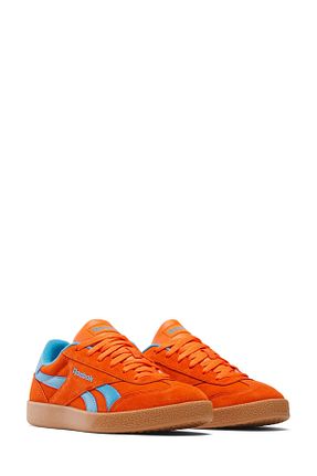 کفش اسنیکر نارنجی زنانه چرم اصل Reebok - کد 926535754