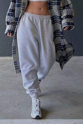 شلوار کرمگن طوسی زنانه Comfort Madmext - کد 41133422