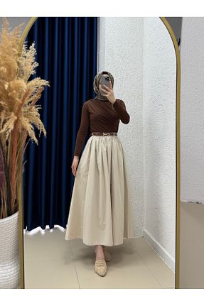دامن حجاب طوسی زنانه Relaxed Ebrar Store - کد 906189780