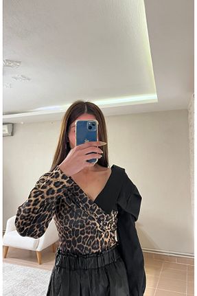 پیراهن مشکی زنانه اسلیم فیت MODA - کد 929935165