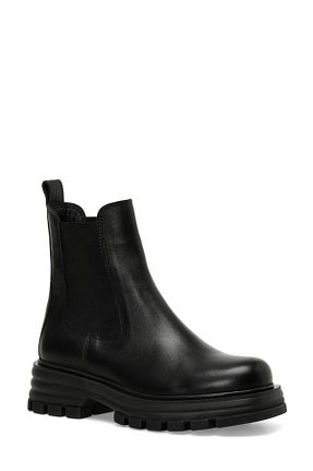 بوت / نیم بوت مشکی زنانه پارچه ای Nine West - کد 829156234