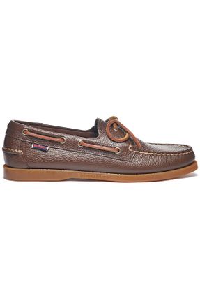 کفش اسنیکر قهوه ای مردانه بند دار Sebago - کد 929957086