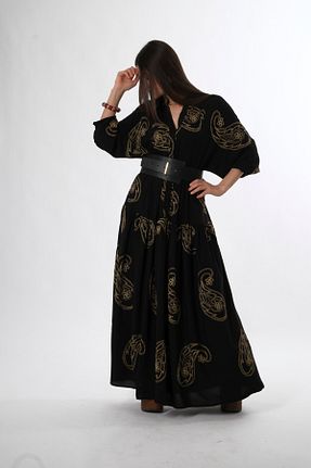لباس مشکی زنانه بافتنی ABBRA - کد 929931623