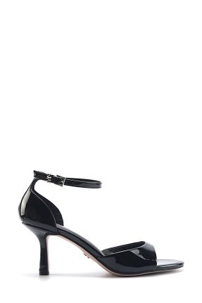 صندل مشکی زنانه پاشنه تخت Nine West - کد 899658001