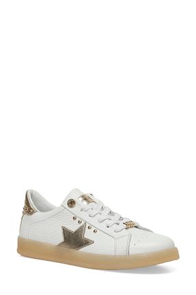 کفش اسنیکر سفید زنانه چرم اصل Nine West - کد 900515149