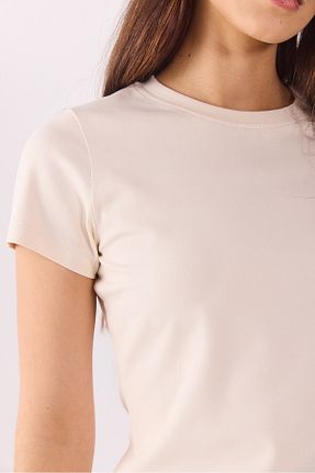 تیشرت طوسی زنانه یقه دوچرخه VENA - کد 925432642