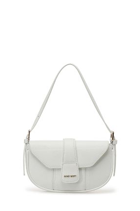 کیف دستی سفید زنانه ابعاد کوچک Nine West - کد 896701870