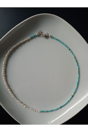 گردنبند مروارید آبی مروارید آب شیرین Mudita Tasarım - کد 929951637