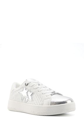 کفش اسنیکر زنانه بند دار Nine West - کد 917777846