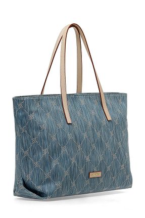 کیف دوشی آبی زنانه پارچه ای Nine West - کد 898190640