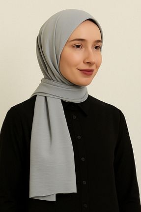 شال طوسی زنانه جاز mim eşarp - کد 929961214