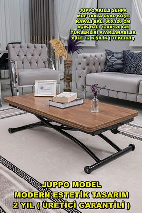 میز جلو مبلی قهوه ای MDF SEHPAM AKILLI - کد 75732728