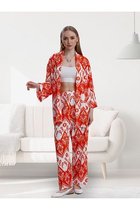 کیمونو و کافتان سفید زنانه لیکرا cc collection - کد 929967545